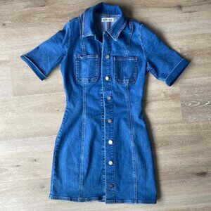 Denim dress, Zara